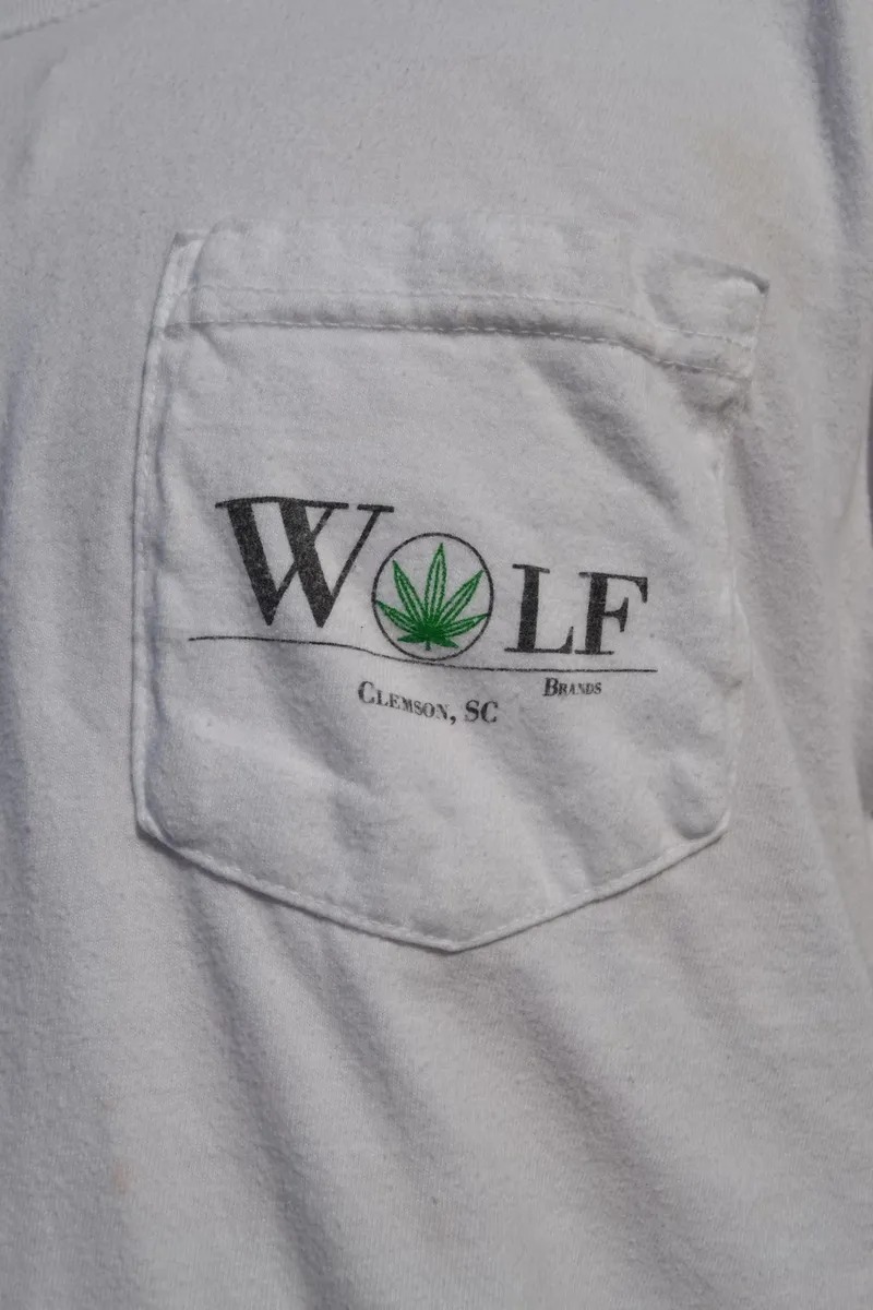 Wolf Brands Short Sleeve T-Shirt white